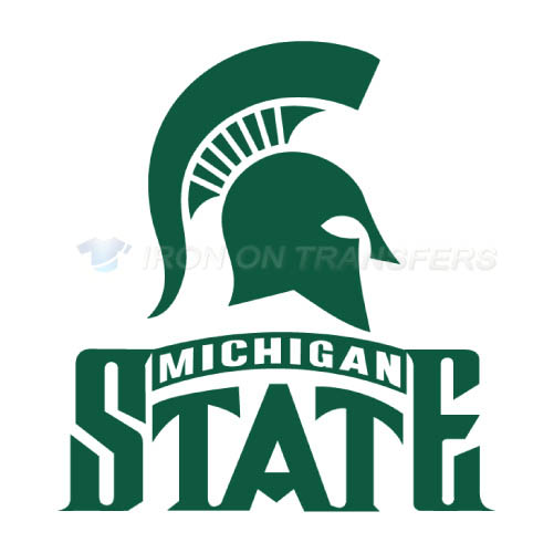 Michigan State Spartans Logo T-shirts Iron On Transfers N5057